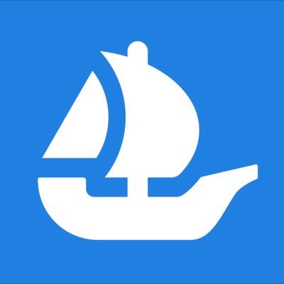 OpenSea logo - NFT airdrop farming